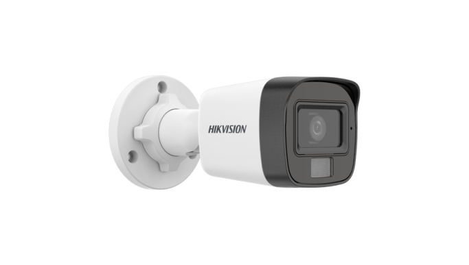 Dual Light - Cameră analog 3K, lentilă 3.6mm, IR 25m, WL 20m, TVI/AHD/CVI/CVBS, Microfon - HIKVISION DS-2CE16K0T-LPFS-3.6mm