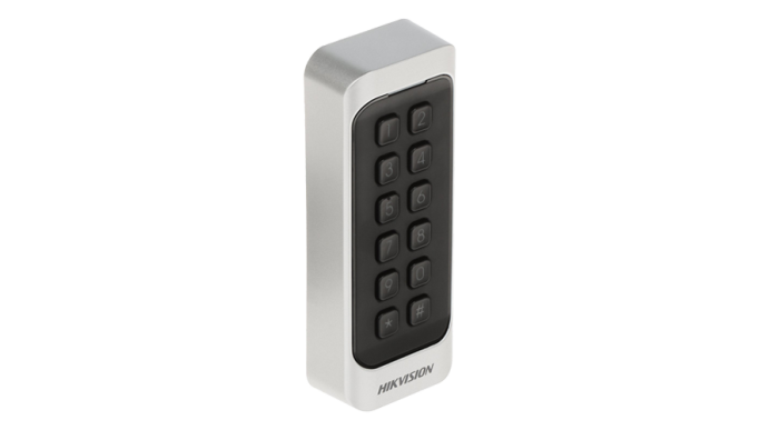 Cititor card MIFARE 13.56MHz cu tastatură integrată, 32bit - HIKVISION DS-K1107AMK