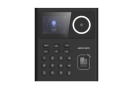 Terminal standalone control acces cu recunoaștere facială, amprentă, card MIFARE și PIN, cameră 2MP, ecran LCD color 2.4 inch - Hikvision DS-K1T320MFWX