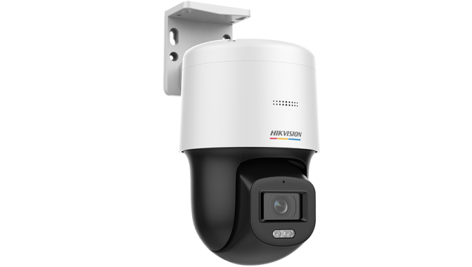 ColorVu - Cameră MiniPT, IP, 2MP, lentilă 2.8mm, WL 30m, Audio, PoE, IP66 - Hikvision DS-2DE2C200SCG-E(F0)
