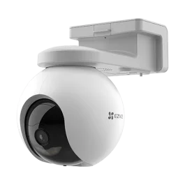 Cameră IP Wireless EZVIZ de exterior cu baterie 10.400 mAh, Pan&Tilt, rezoluție 2K+, Audio bidirecțional, stocare eMMC 32GB CS-HB8-2K+(MicroUSB)
