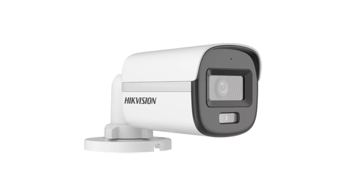 ColorVu, Dual Light - Cameră analog 2MP, lentilă 2.8mm, IR 20m, WL 20m, TVI/AHD/CVI/CVBS, Microfon, IP67 - Hikvision DS-2CE10DF0T-LFS-2.8mm