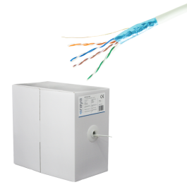 Cablu FTP, Cat 5e, Cupru 100%, 305m, 4x2x24 AWG - eRaya NET5EFT-305
