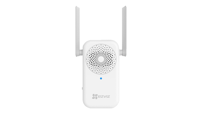 Kit sonerie video EZVIZ, conexiune Wi-Fi, rezoluție 3K, acumulator 5200mAh, PIR detecție mișcare, unghi vizualizare ultra-larg, slot SDcard CS-DB2-Pro-3K
