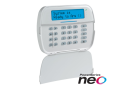 Tastatură LCD alfanumerică, cablată, 128 zone, cititor proximitate, SERIA NEO - DSC HS2LCDPEE3