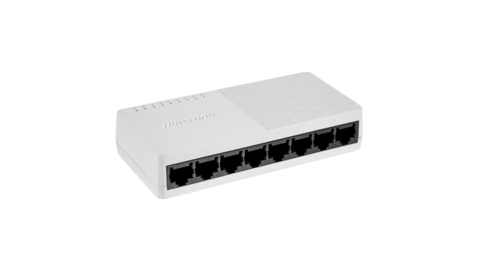Switch 8 porturi 10/100/1000 Mbps RJ45 - HIKVISION DS-3E0508D-O