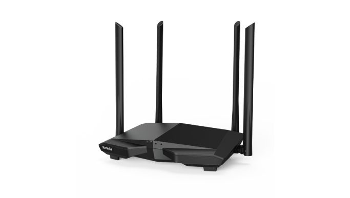 Router Wi-Fi 5, DualBand 2.4/5GHz 300+867Mbps, 4x6dBi, 4x 10/100 Mbps - TENDA TND-AC6-V50 Router Wi-Fi 5, DualBand 2.4/5GHz 300+867Mbps, 4x6dBi, 4x 10/100 Mbps - TENDA TND-AC6-V50