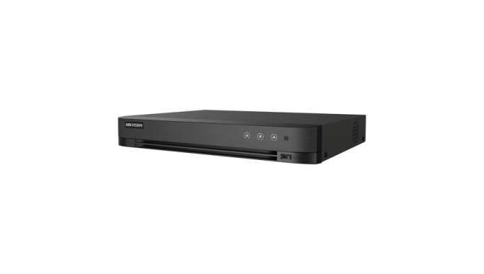 AcuSense - DVR 4K, 8 canale, audio over coaxial, Smart Playback, Alarmă - Hikvision iDS-7208HTHI-M2-SA
