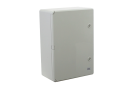 Cutie distribuție IP65 din ABS gri, ușă mată, placă metalică, 350x500x190 mm PP3006