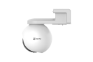 Cameră IP Pan&Tilt, conectivitate 4G, baterie 10.400 mAh, rezoluție 2K, Audio bidirecțional, GPS, SD card, Panou Solar - EZVIZ CS-EB8-4G-2K-PS(kit)