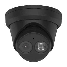AcuSense - Cameră IP 4MP, lentilă 2.8mm, IR 30m, Microfon, PoE, neagră - HIKVISION DS-2CD2343G2-IU-2.8mm-BLACK
