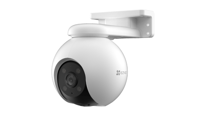 Cameră IP WI-FI PT, rezoluție 5MP, Audio bidirecțional, IR 30m, Color 24/7 - EZVIZ CS-H8-Pro-3K