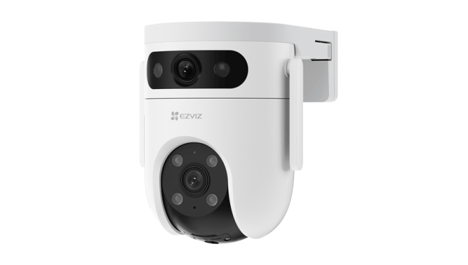 Camera IP Wi-Fi Pan&Tilt, Dual 2K, Audio bidirecțional, SDcard, distanță IR 30m, color 24/7 - EZVIZ CS-H9c-3MP(DL)