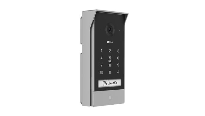 Kit video-interfon, Monitor tactil 7 inch, cameră 2K, IR 5m, SDcard, Wi-Fi5, Panou Solar - EZVIZ CS-EP7-3MP-SP Kit video-interfon, Monitor tactil 7 inch, cameră 2K, IR 5m, SDcard, Wi-Fi5, Panou Solar - EZVIZ CS-EP7-3MP-SP