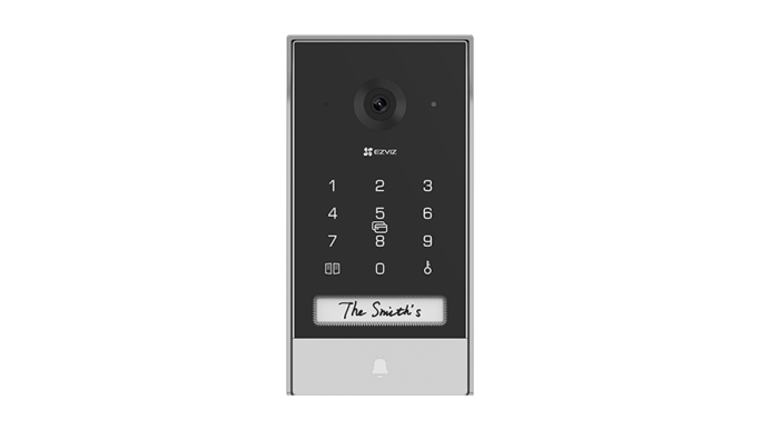 Kit video-interfon, Monitor tactil 7 inch, cameră 2K, IR 5m, SDcard, Wi-Fi5, Panou Solar - EZVIZ CS-EP7-3MP-SP Kit video-interfon, Monitor tactil 7 inch, cameră 2K, IR 5m, SDcard, Wi-Fi5, Panou Solar - EZVIZ CS-EP7-3MP-SP