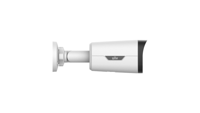 Cameră IP Wise-ISP 4MP, tip bullet, lentilă 2.8mm, WL 30m, Mic, Color 24/7 - UNV IPC2314LE-ADF28KM-WP