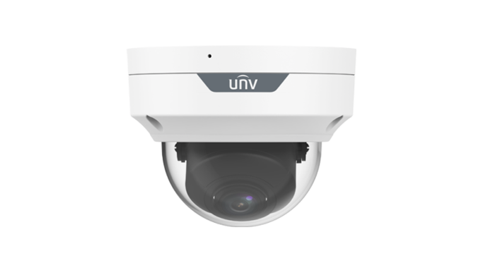 Cameră IP 4MP, Wise-ISP, ColorHunter, lentilă 2.8mm, Microfon, IK10, color 24/7 - UNV IPC3514LE-ADF28K-WP