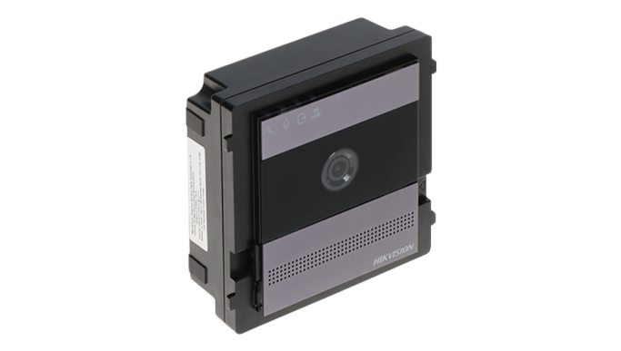 KIT videointerfon 2 fire pentru 1 familie, monitor 7 inch, Alarmă, IK08, Card 32GB, Al - HIKVISION DS-KIS704EY-AL