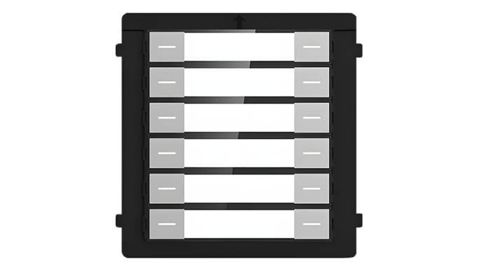 Modul extensie afișaj 12 familii pentru Interfon modular - HIKVISION DS-KD-K12