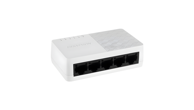 Switch 5 porturi 10/100 Mbps RJ45 - HIKVISION DS-3E0105D-O