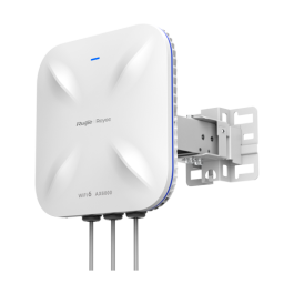 Access Point exterior direcțional AX6000, Wi-Fi 6, 1x RJ45 2.5G, 1x SFP, PoE IN, Cloud Management - Ruijie RG-RAP6260(H)-D
