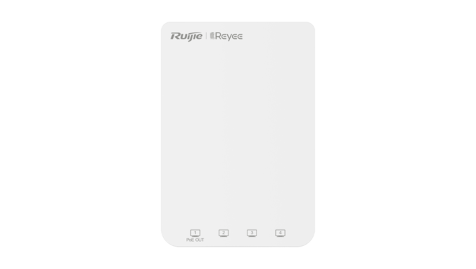 Access Point Wireless AC1300 Dual-Band, Wi-Fi 5, 2 dBi, 5x RJ45 Gigabit, PoE IN, Cloud Management - Ruijie RG-RAP1200(P)