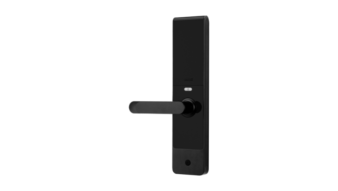 Încuietoare rezidențială WiFi, cititor de amprentă, carduri, tastatură, sonerie, compatibilă ZSmart - ZKTeco DL-SL01-T430H