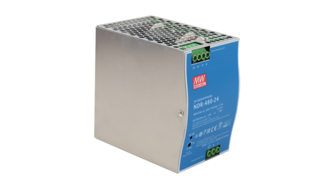 Sursă de alimentare în comutație, 24V / 20A, șină DIN - MEAN WELL NDR-480-24