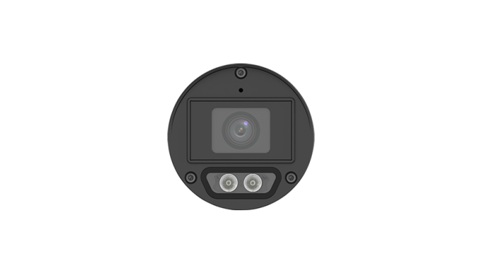 Cameră IP ColorHunter Dual-Light, 4MP, lentilă 2.8mm, IR 30m, WL 30m, Microfon, SDcard - UNV IPC2124LB-AF28K-DL