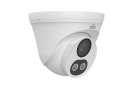 Cameră IP ColorHunter Dual-Light 4MP, lentilă 2.8mm, IR 30m, WL 30m, microfon încorporat, SDCard - UNV IPC3614LB-AF28K-DL