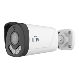 Cameră AnalogHD ColorHunter, 5MP, lentilă 2.8mm, Smart Dual-Light IR/WL 40m, Microfon - UNV UAC-B145-AF28LM-DL