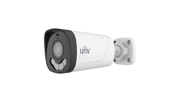 Cameră AnalogHD ColorHunter, 5MP, lentilă 2.8mm, Smart Dual-Light IR/WL 40m, Microfon - UNV UAC-B145-AF28LM-DL