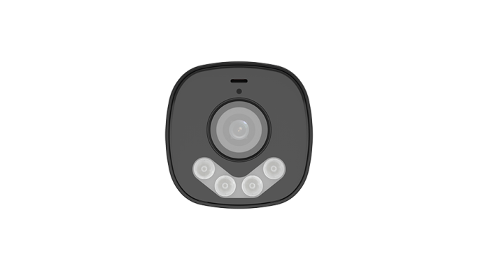 Cameră AnalogHD ColorHunter, 5MP, lentilă 2.8mm, Smart Dual-Light IR/WL 40m, Microfon - UNV UAC-B145-AF28LM-DL