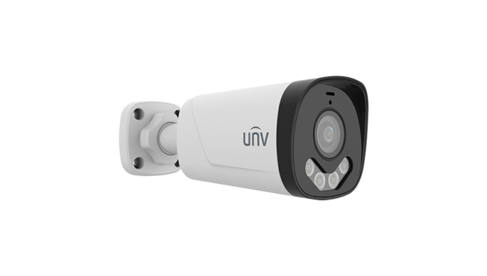 Cameră AnalogHD ColorHunter, 5MP, lentilă 2.8mm, Smart Dual-Light IR/WL 40m, Microfon - UNV UAC-B145-AF28LM-DL