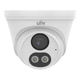 Cameră AnalogHD ColorHunter, 5MP, lentilă 2.8mm, Smart Dual-Light IR/WL 40m, Microfon - UNV UAC-T145-AF28LM-DL