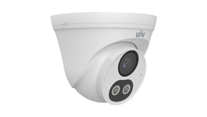 Cameră AnalogHD ColorHunter, 5MP, lentilă 2.8mm, Smart Dual-Light IR/WL 40m, Microfon - UNV UAC-T145-AF28LM-DL