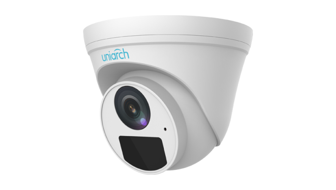 Cameră IP 2MP, lentilă 2.8mm, IR 30m, Microfon integrat - Uniarch IPC-T122-APF28-ECO