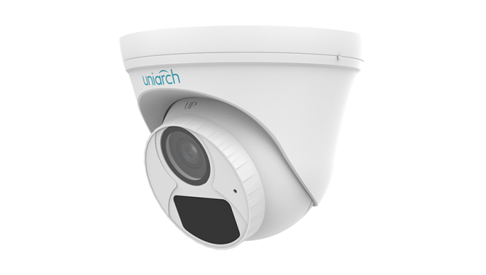 Cameră IP 4MP, lentilă 2.8mm, IR 30m, SDCard, microfon integrat - Uniarch IPC-T124-APF28K