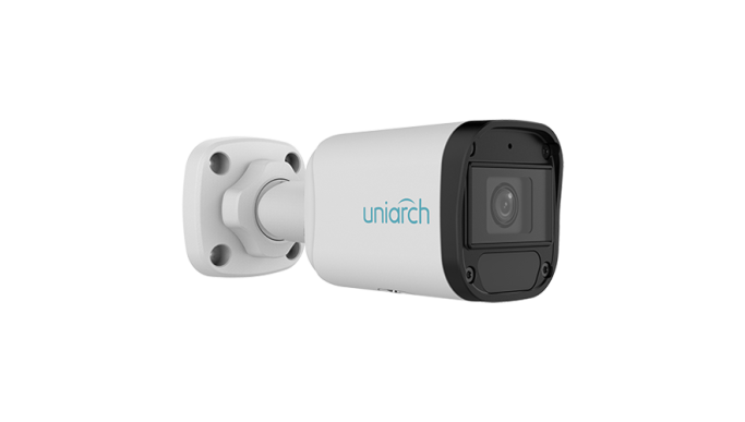 Cameră IP 4MP, lentilă 2.8mm, IR 30m, SD Card, microfon integrat - Uniarch IPC-B124-APF28K