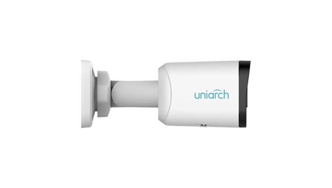 Cameră IP 4MP, lentilă 2.8mm, IR 30m, SD Card, microfon integrat - Uniarch IPC-B124-APF28K