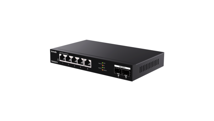Switch 5 x RJ45 2,5G, 2 x SFP+ 10G - TENDA TND-TEM2007X Switch 5 x RJ45 2,5G, 2 x SFP+ 10G - TENDA TND-TEM2007X