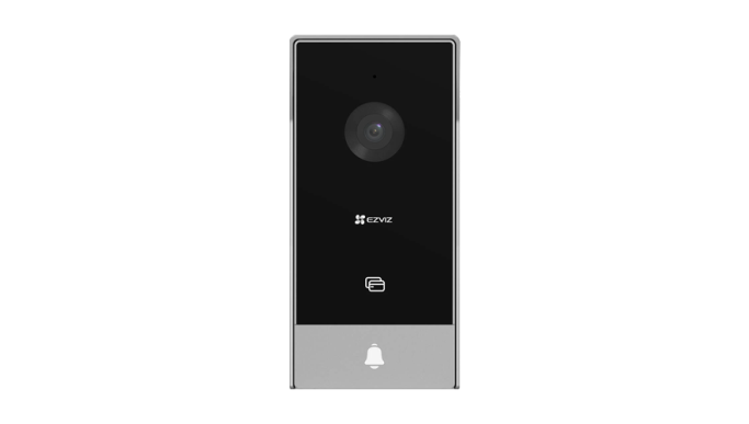 Kit video-interfon, monitor tactil 7 inch, 2 fire, cameră 2MP, IR 5m, SDcard, Wi-Fi 6 - EZVIZ CS-HP5-2MP