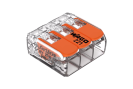 Conector derivație 3 fire, max. 4 mm² (50 buc.) - WAGO 221-413