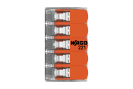 Conector derivație 5 fire, max. 6 mm² (15 buc.) - WAGO 221-615