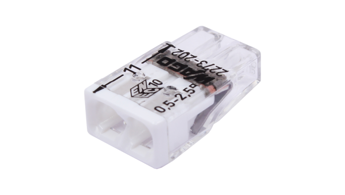 Conector compact de îmbinare, 2 fire, max. 2.5 mm² (100 buc.) - WAGO 2273-202