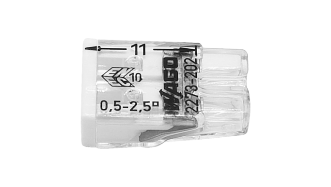 Conector compact de îmbinare, 2 fire, max. 2.5 mm² (100 buc.) - WAGO 2273-202