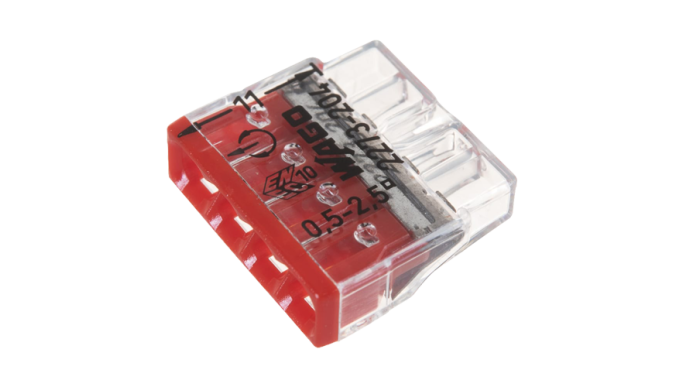 Conector compact de îmbinare, 4 fire, max. 2.5 mm² (100 buc.) - WAGO 2273-204