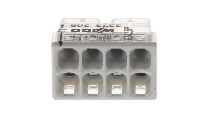 Conector compact de îmbinare, 8 fire, max. 2.5 mm² (50 buc.) - WAGO 2273-208