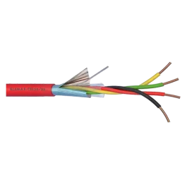 Cablu de incendiu 2x2x0,8mm, ecranat, 100m - ELAN ELN-2x2x08