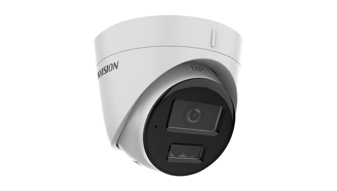 Cameră IP, 4MP, lentilă 2.8mm, IR 30m, WL 30m, microfon - Hikvision DS-2CD1343G2-LIU-2.8mm